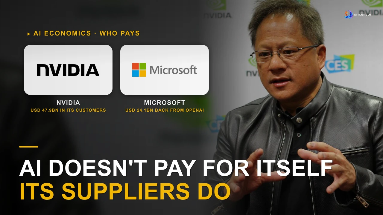 AI is not paying for itself. Its suppliers are, and they are booking it as revenue.