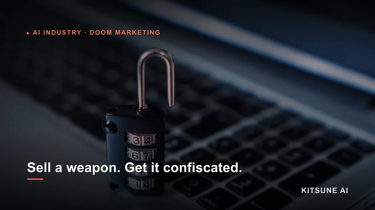 The doom-marketing bill just came due