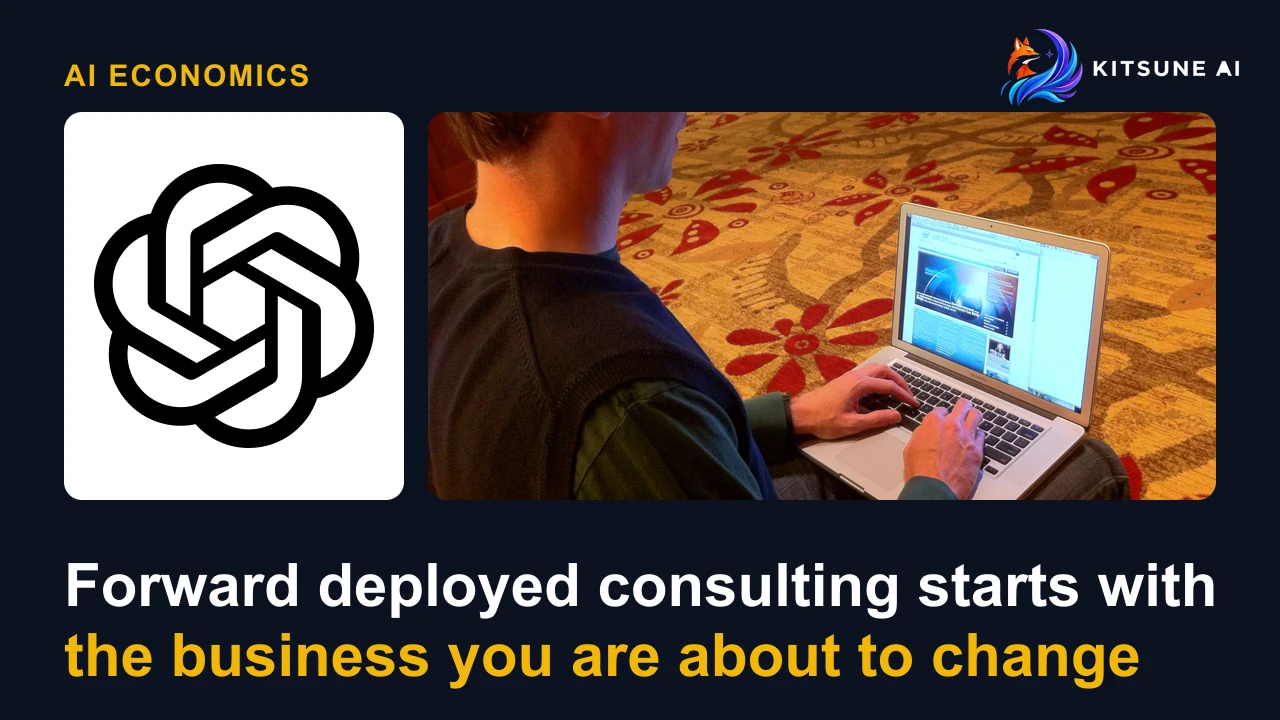Forward deployed consulting essentials for business