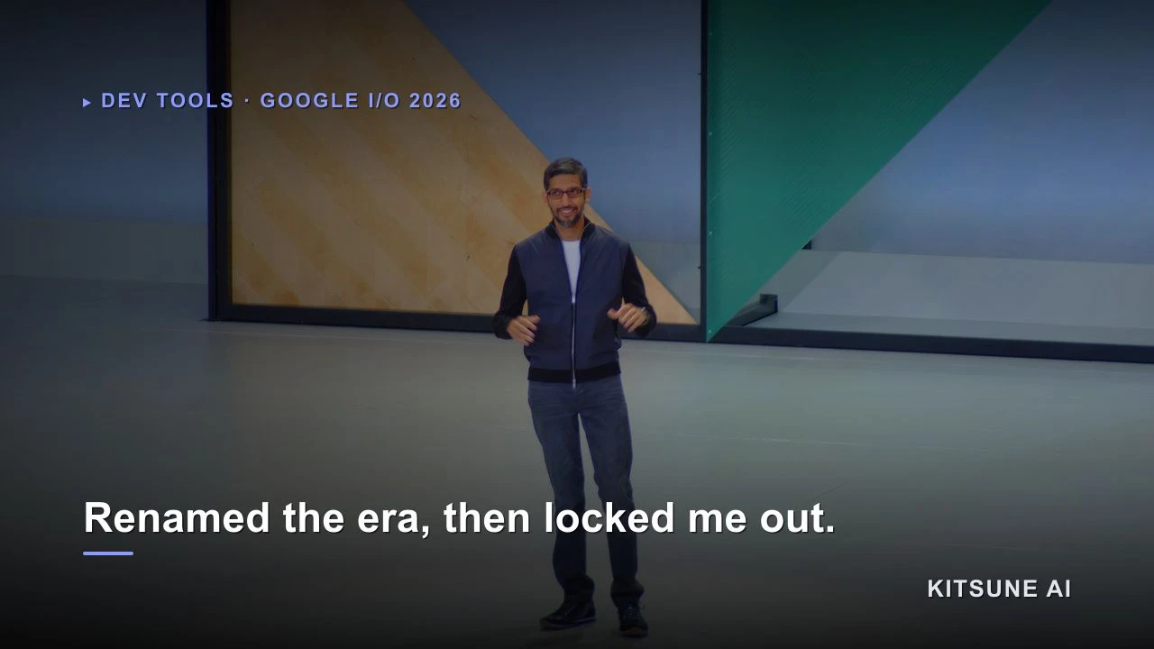 Google renamed its coding tool into the agent era