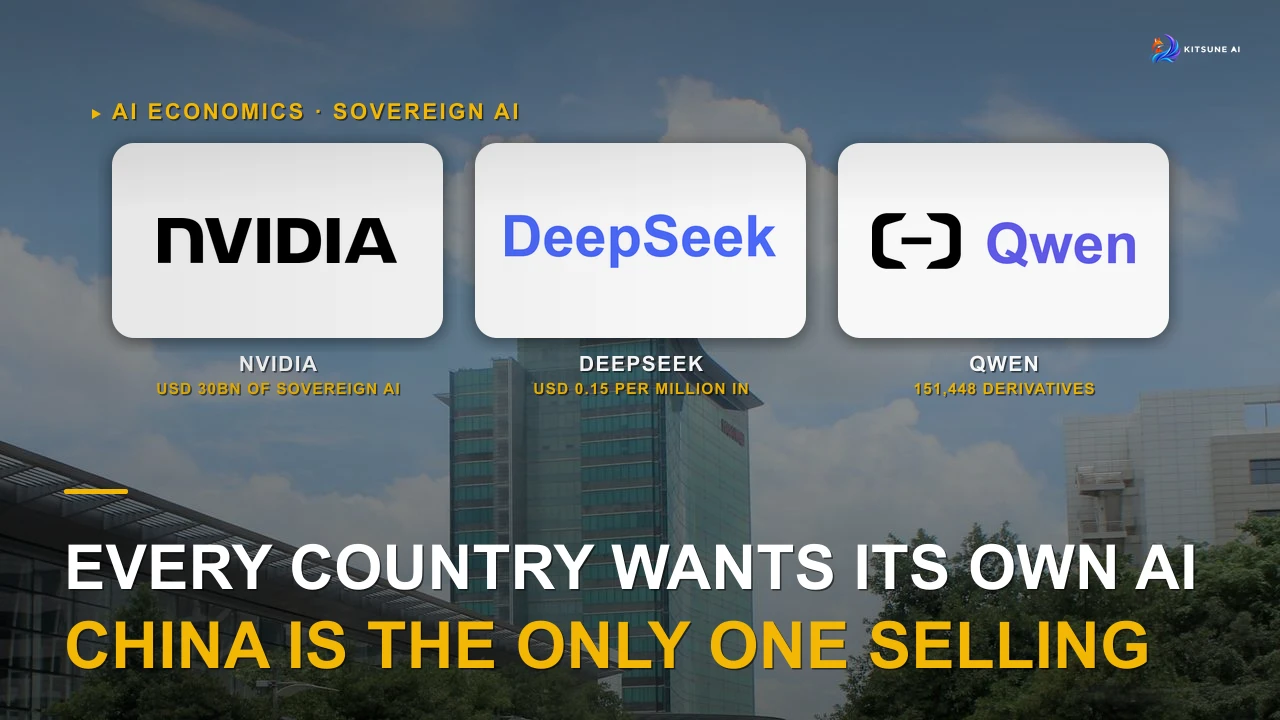 Chinese AI companies will take the entire sovereign AI cake